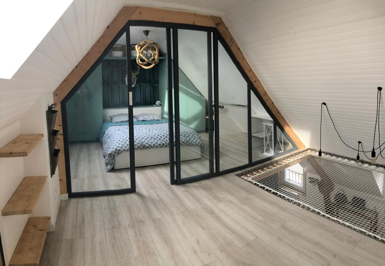 Catamaran - Duplex Atypique Avec Parking Apartment Vannes Luaran gambar