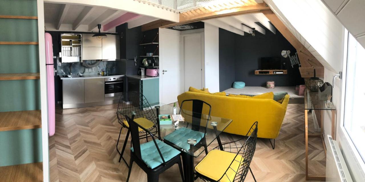 Catamaran - Duplex Atypique Avec Parking Apartment Vannes Luaran gambar